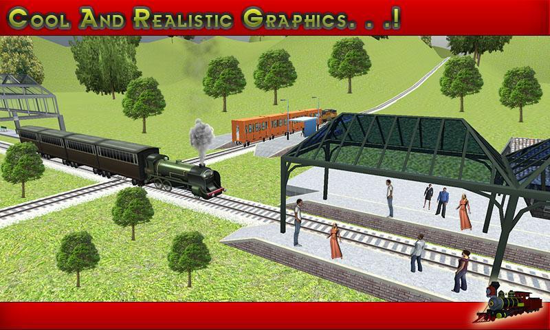 Train simulator Free 3D Train Game