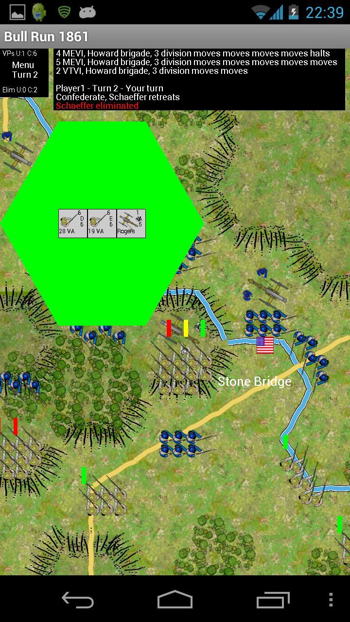 Wargame 1st Bull Run 1861