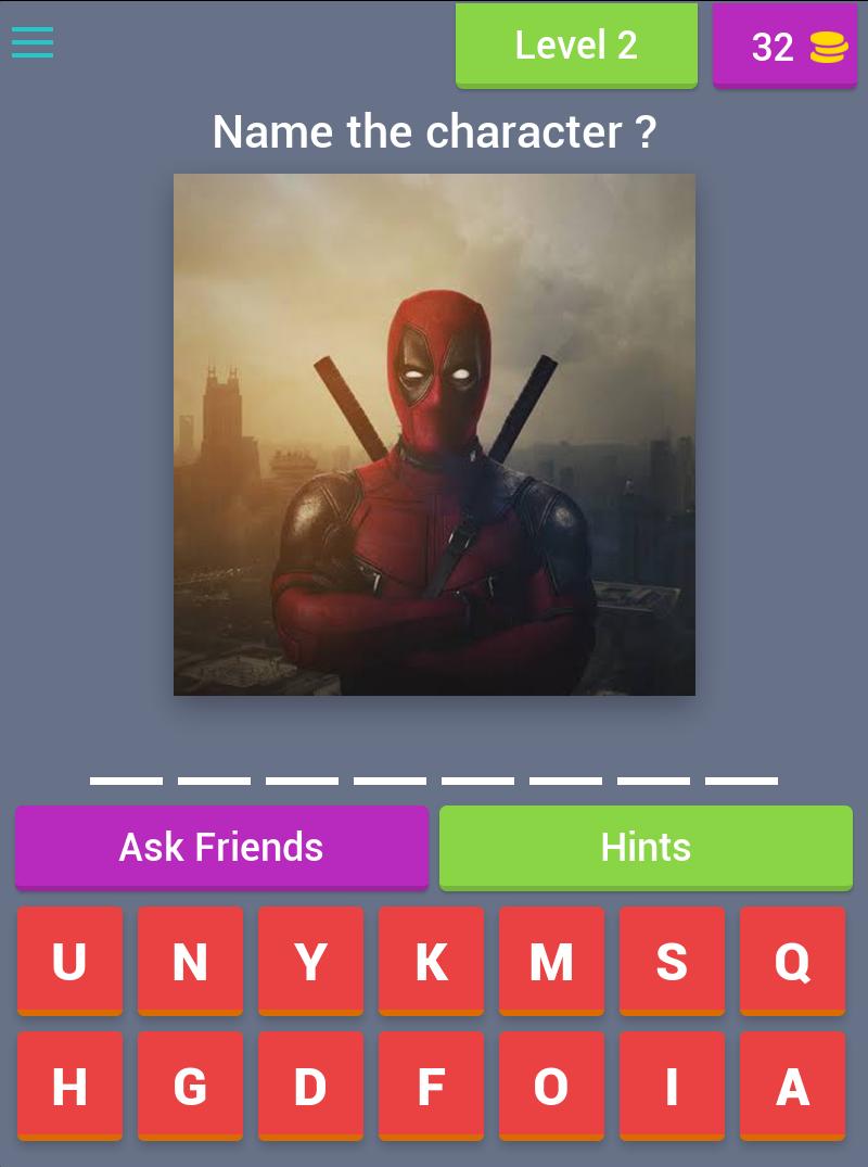 All Marvel characters