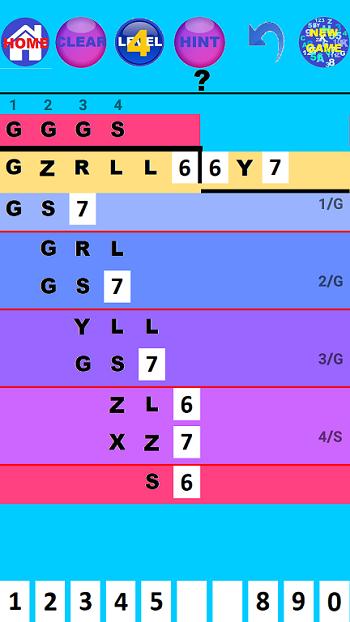 Convert Letters to Numbers Gam