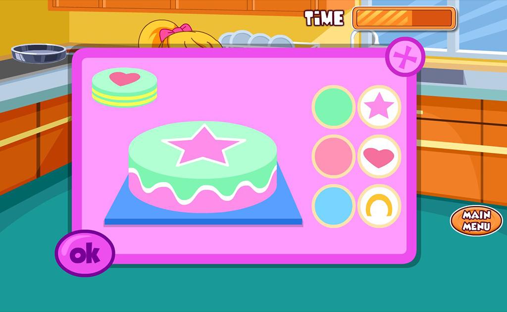 Surprise cake slacking game