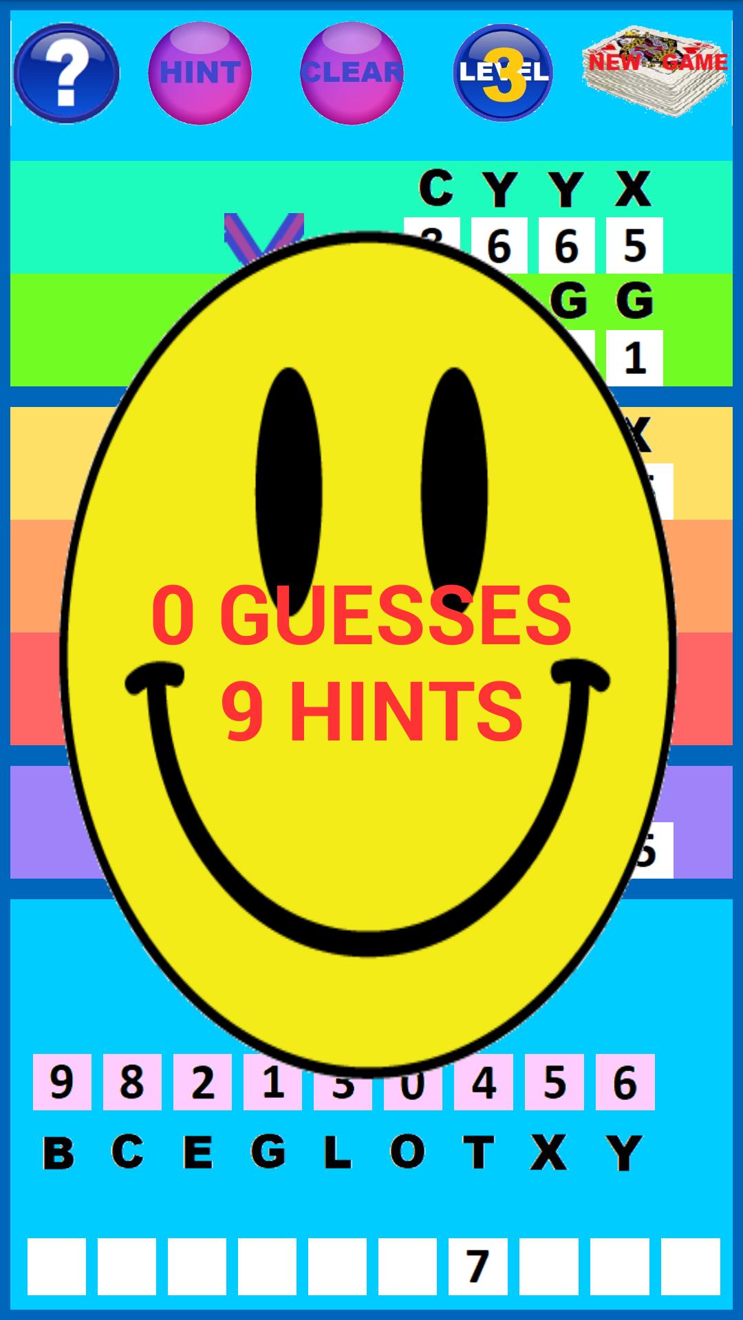 Convert Letters to Numbers Gam