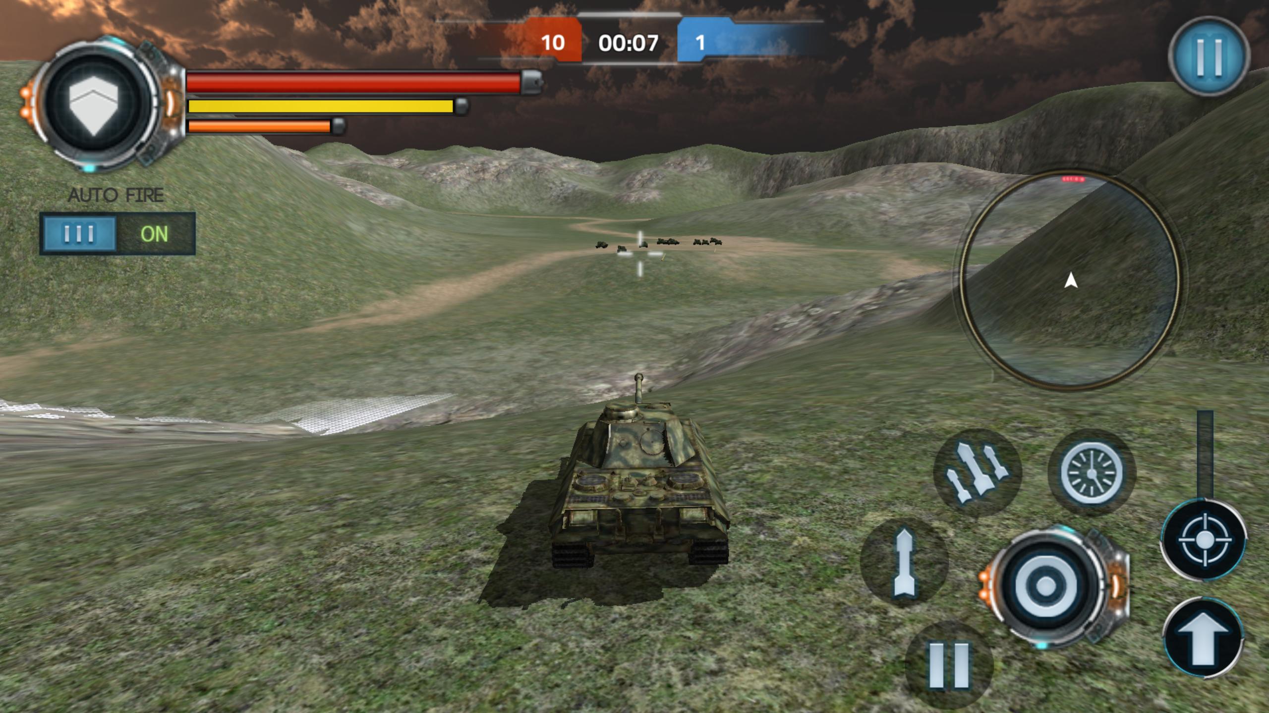 3D Tank Game - Tank World War