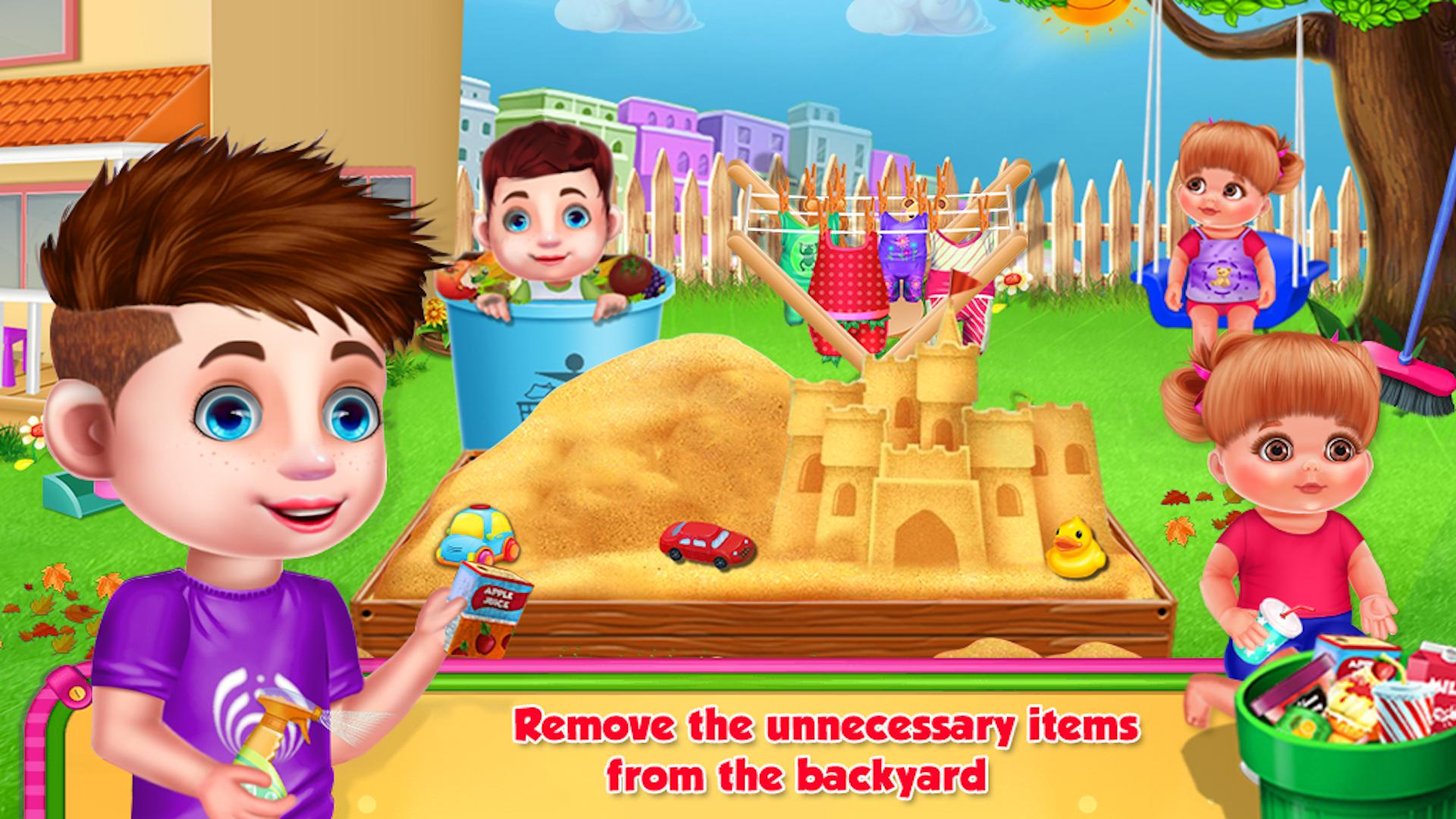 Diana's House Cleaning Games
