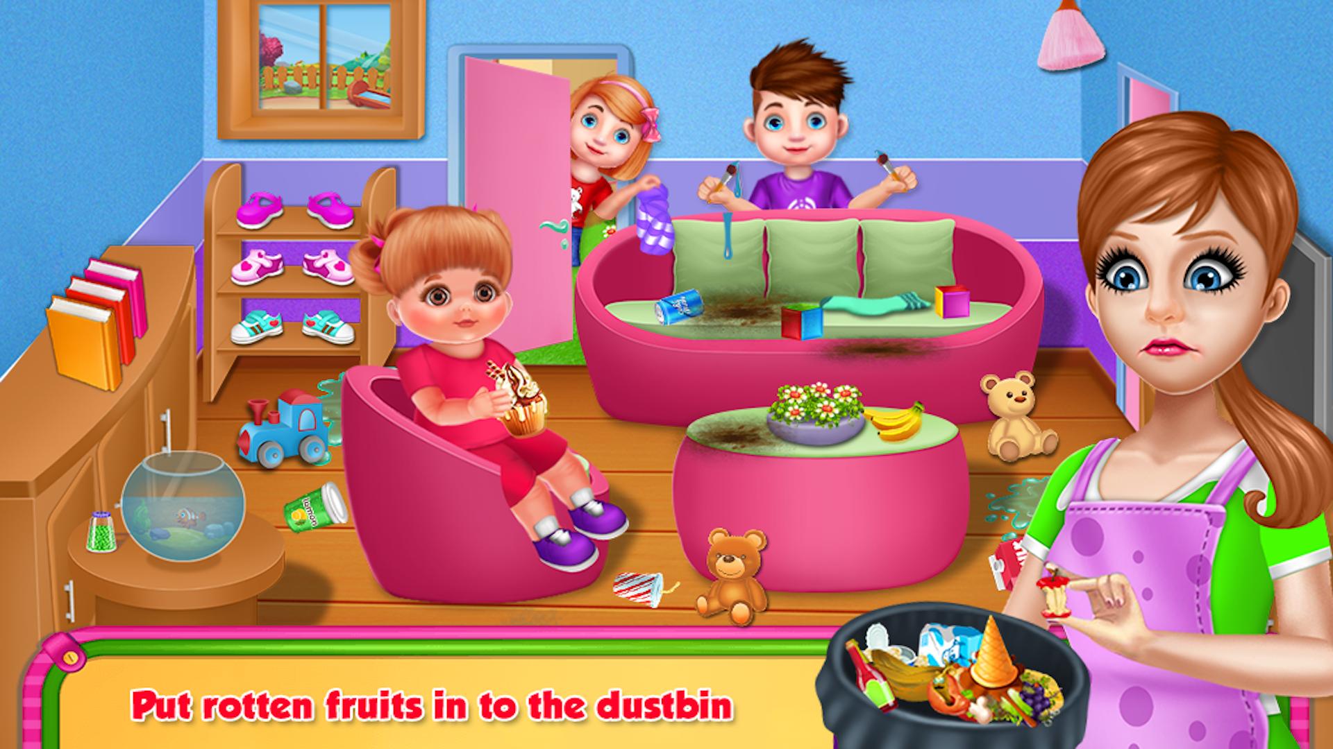 Diana's House Cleaning Games