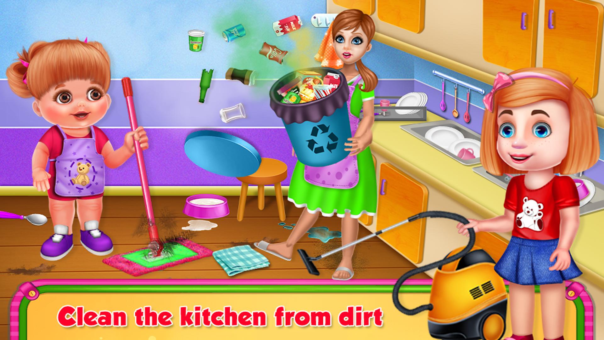 Diana's House Cleaning Games