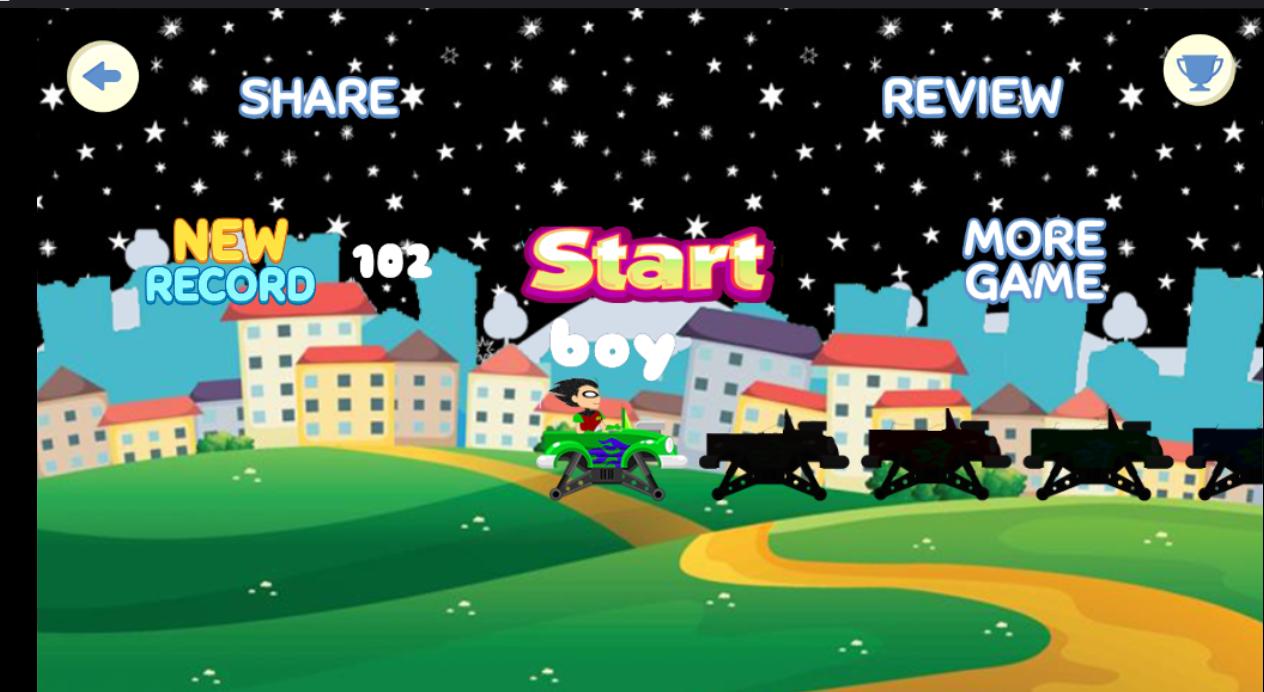 Titans Go Cars