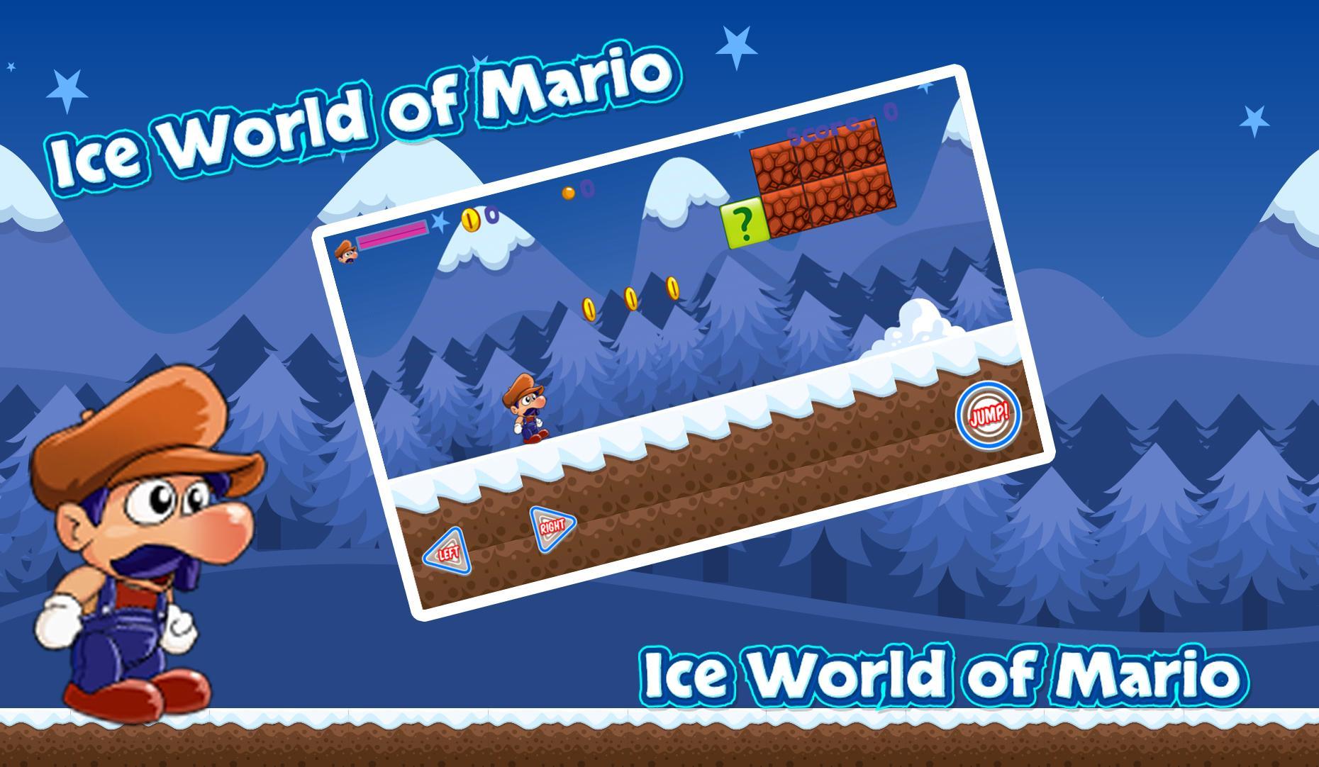 Ice World of Mario