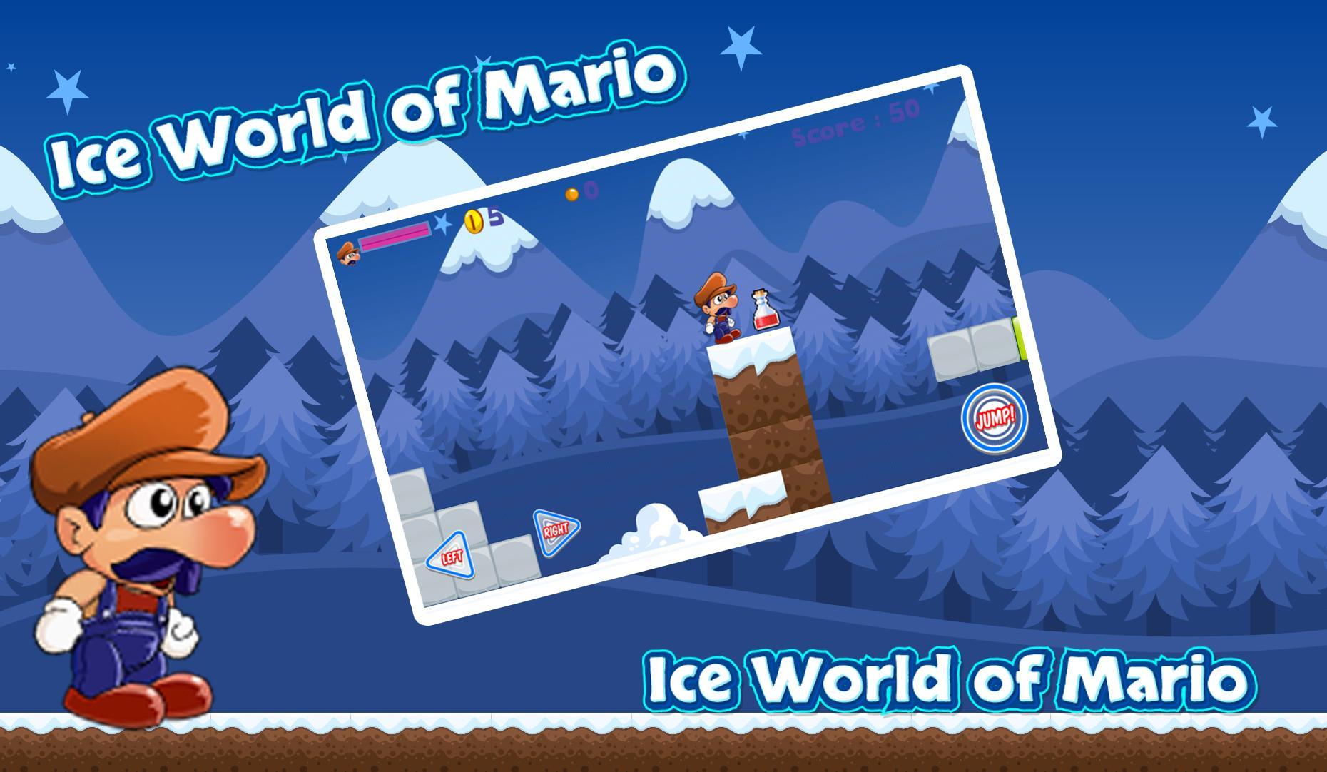 Ice World of Mario