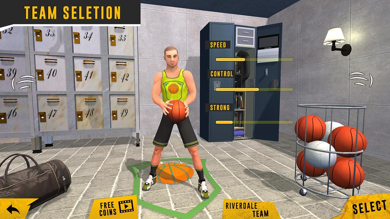 College Basketball Stars: Highschool Championship