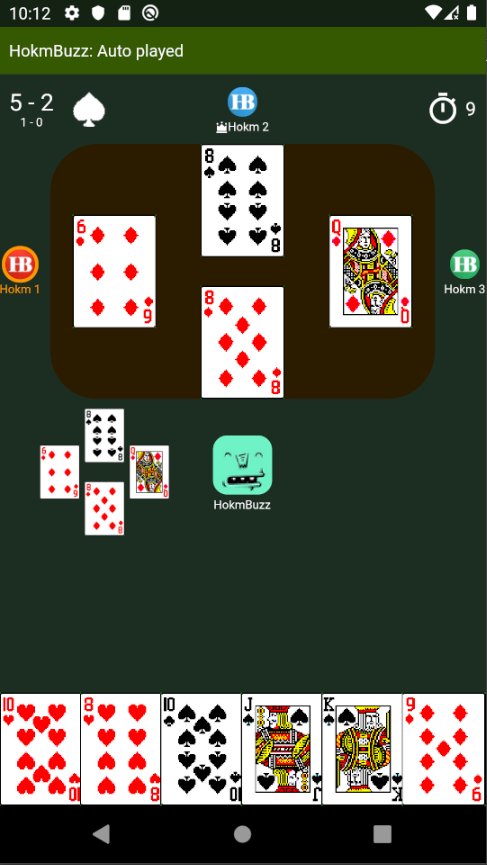 Hokm Buzz (Online Hokm game)