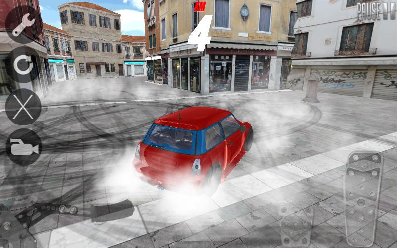 Mini Car Streets Driving