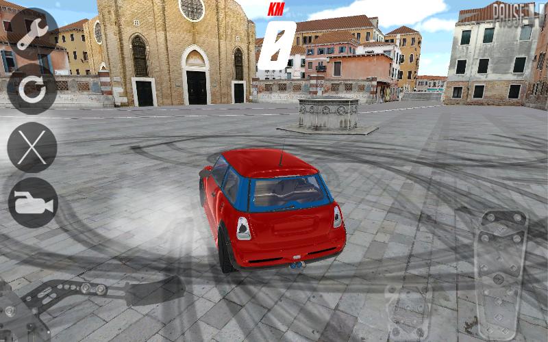 Mini Car Streets Driving