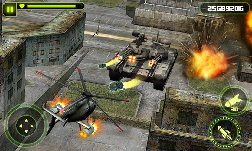 Gunship Helicopter Battle 3D