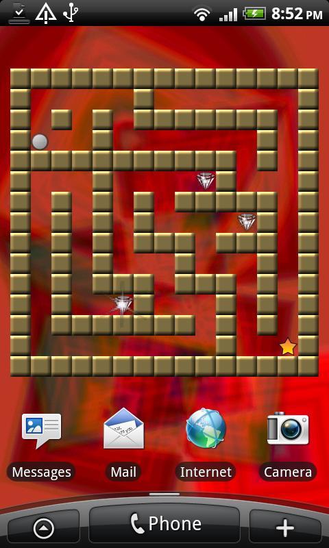 Diamond Maze Live Wallpaper