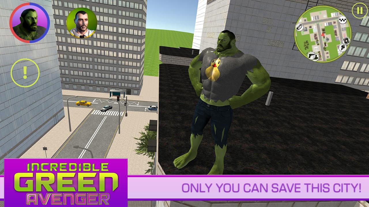 Incredible Green Avenger