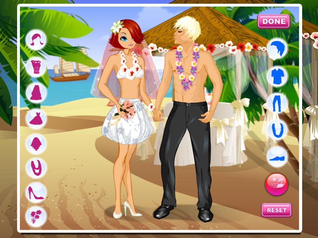 Queen wedding dressup