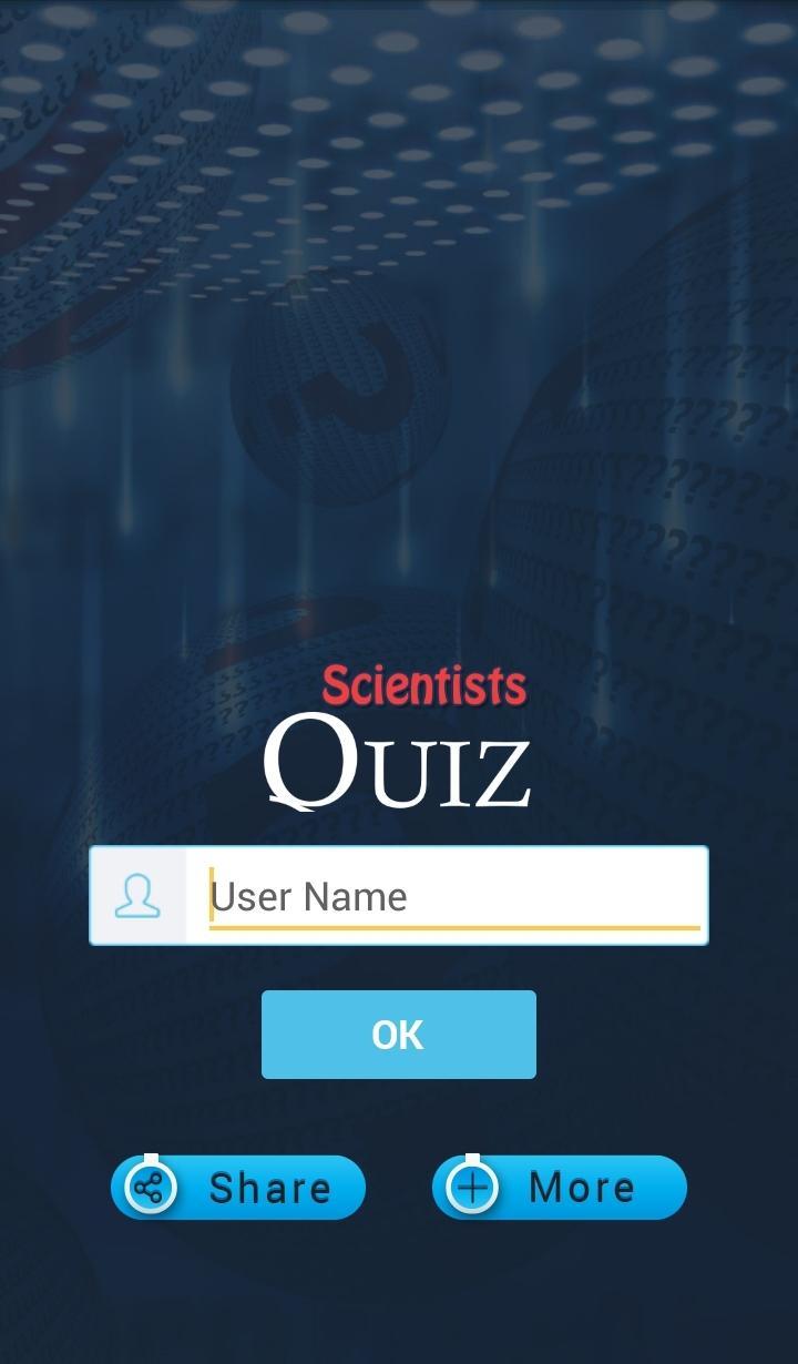 Scientists Quiz