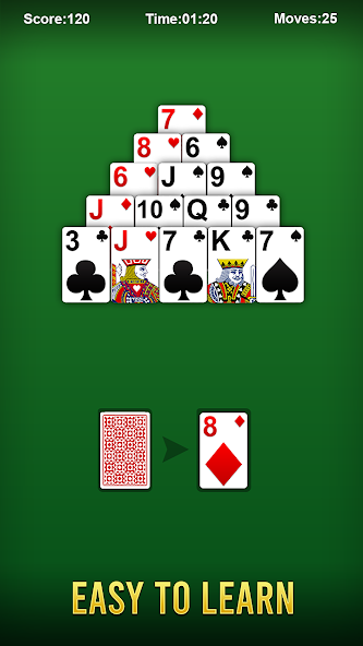 Pyramid Solitaire - Card Games