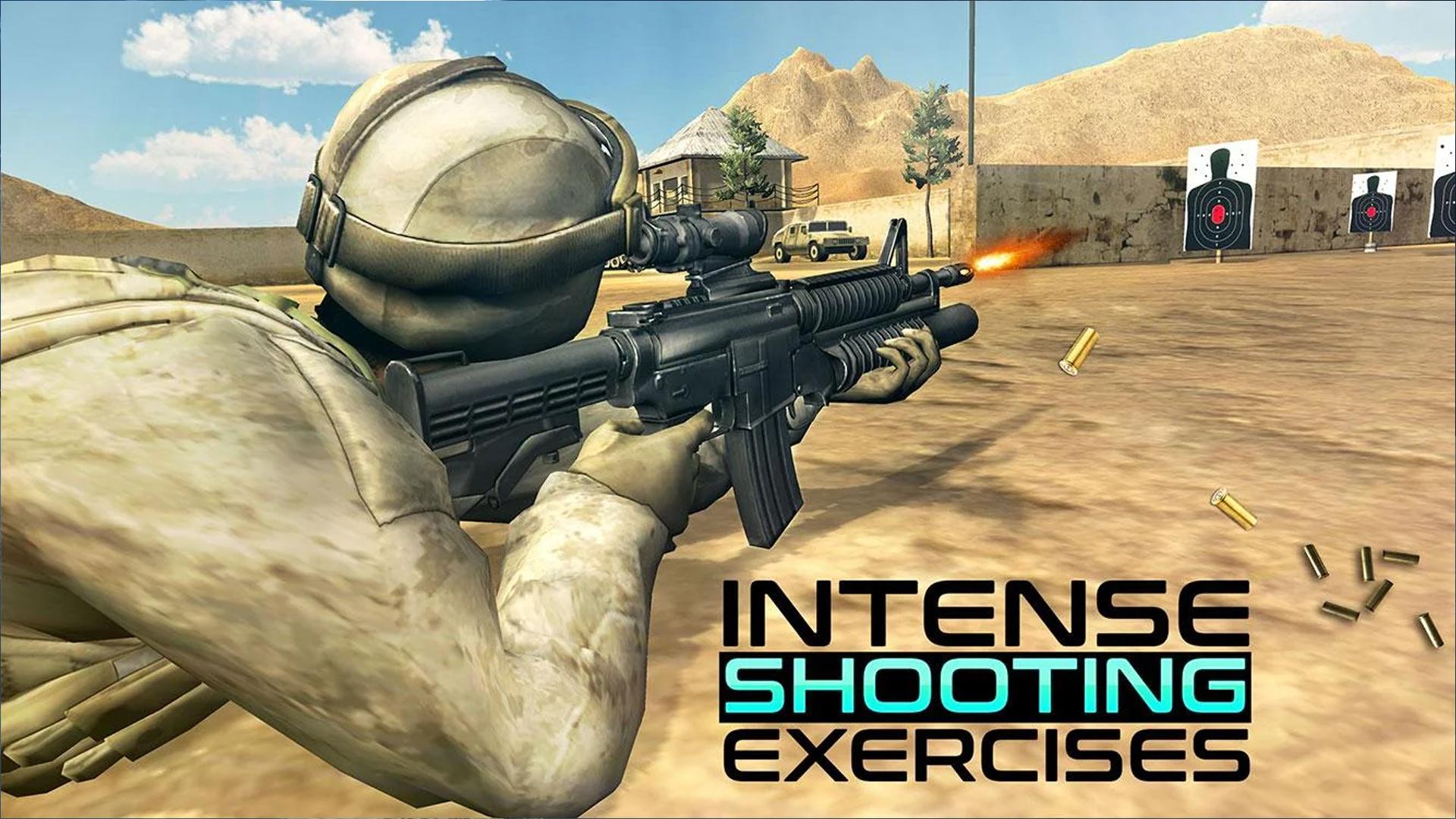 Gun Shooting Training Games 3D