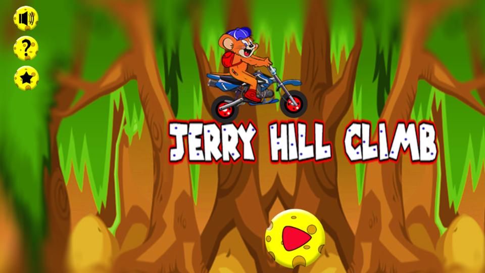 Jerry Mouse Motorcycle Race