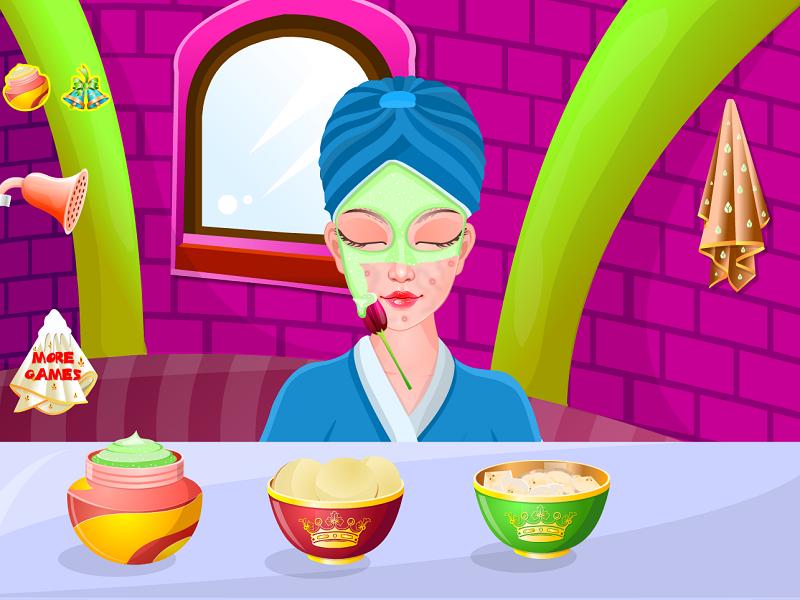 Princess spa christmas games