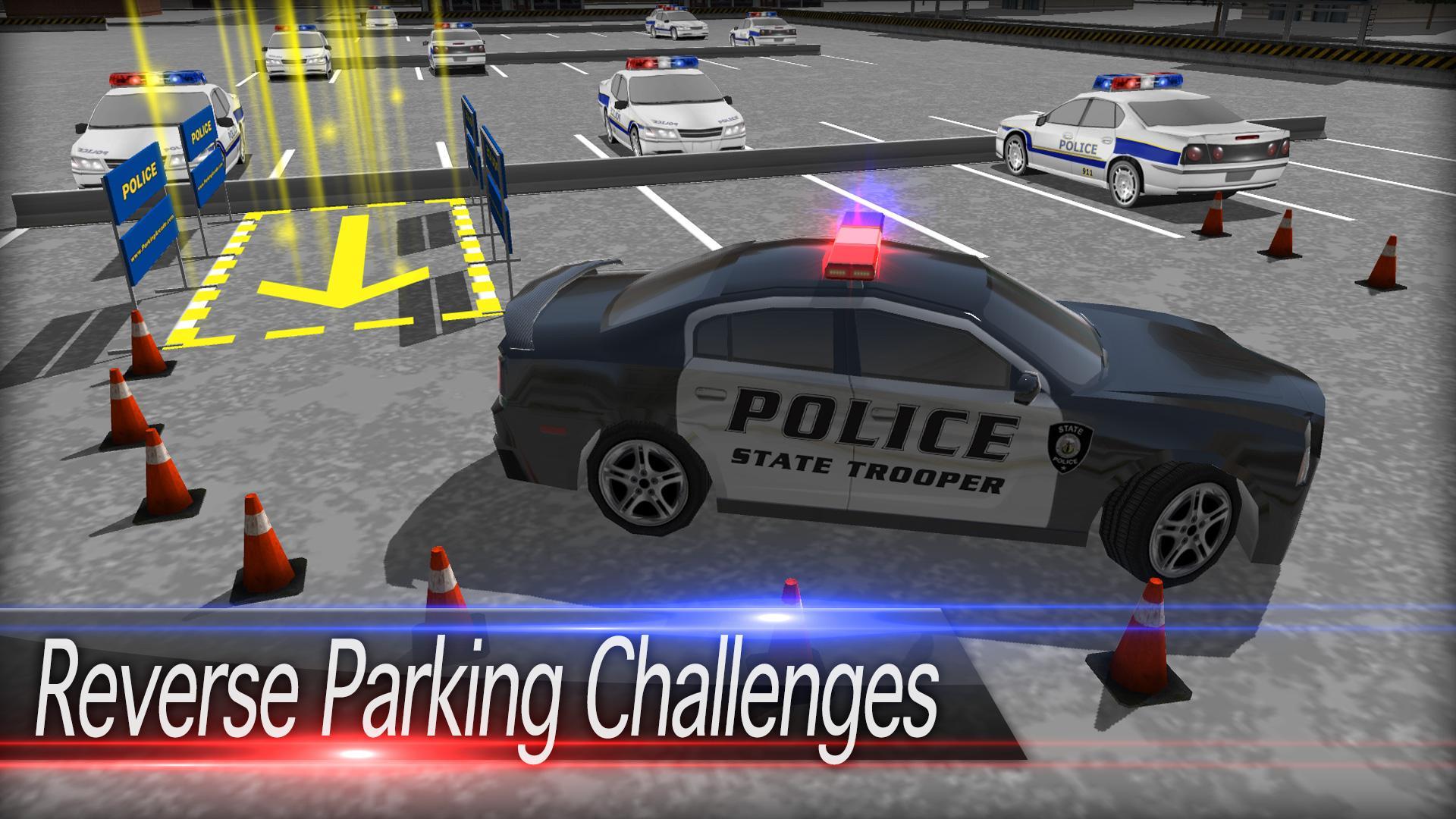 3D Police Car Parking 2015