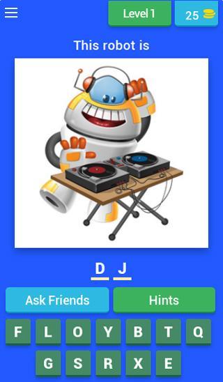 What's the robot doing?