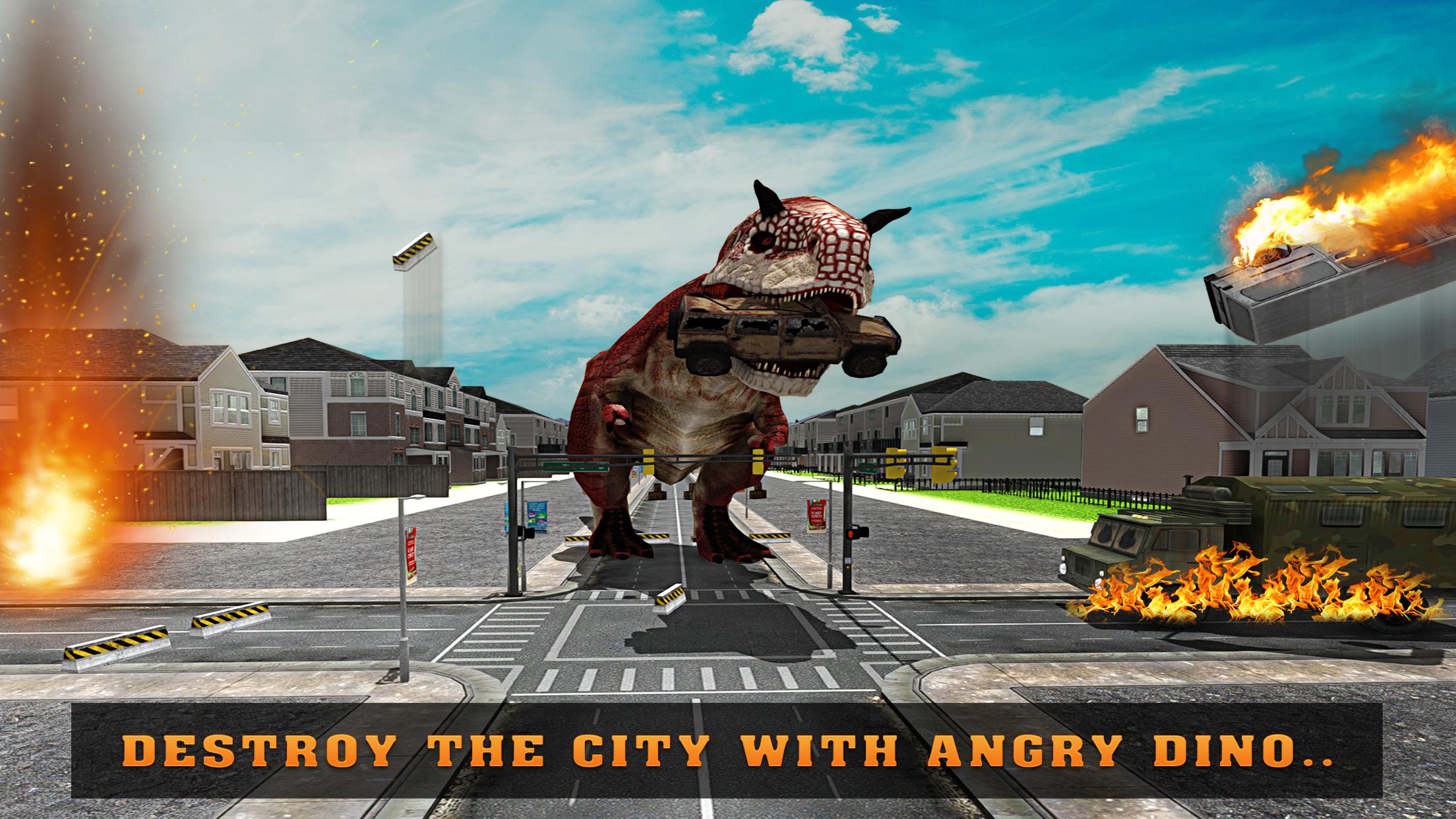Real Dinosaur City Attack Sim