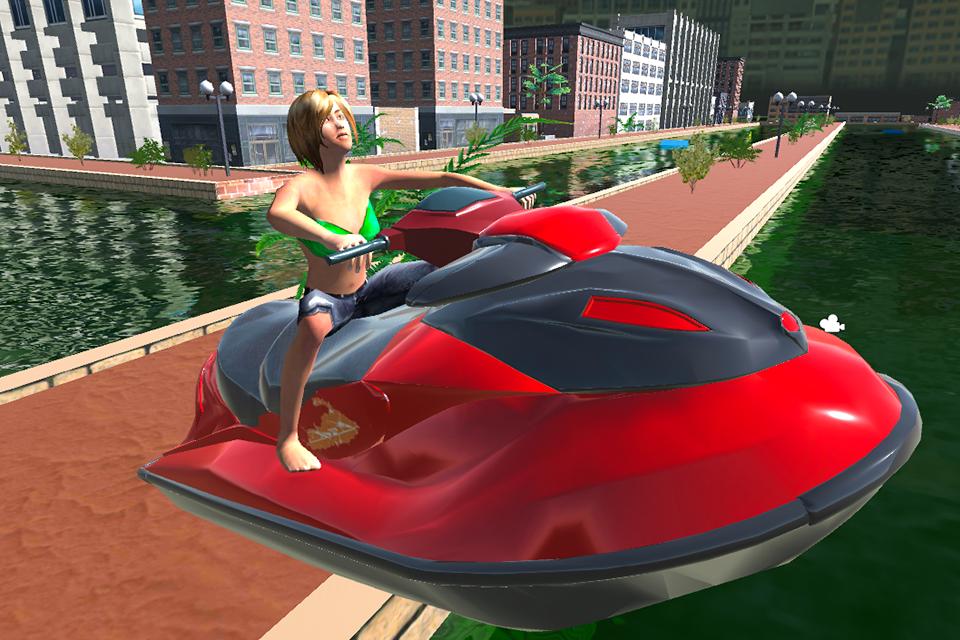 Street Boat Riding