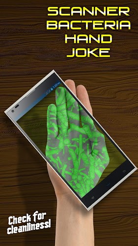 Scanner Bacteria Hand Joke
