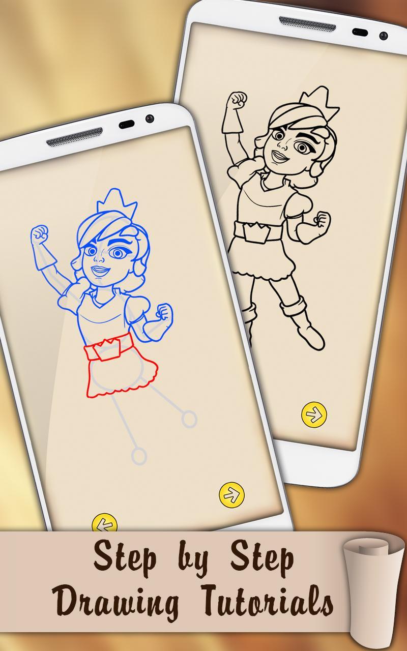 Easy Draw Royale Clash