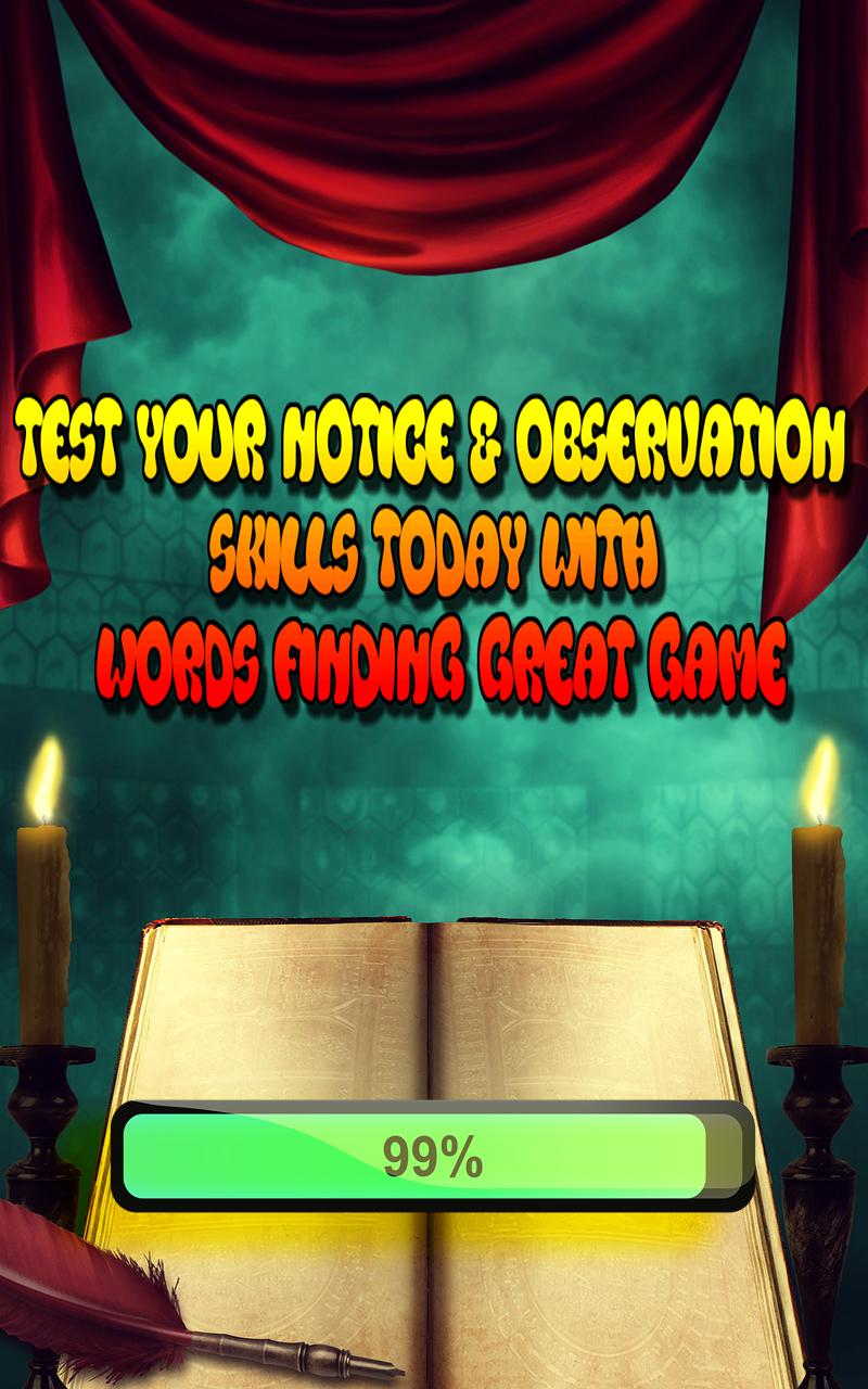 Words finding