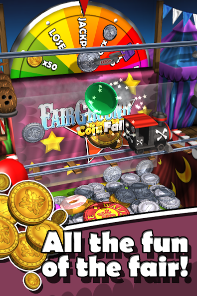 Fairground Coin Falls