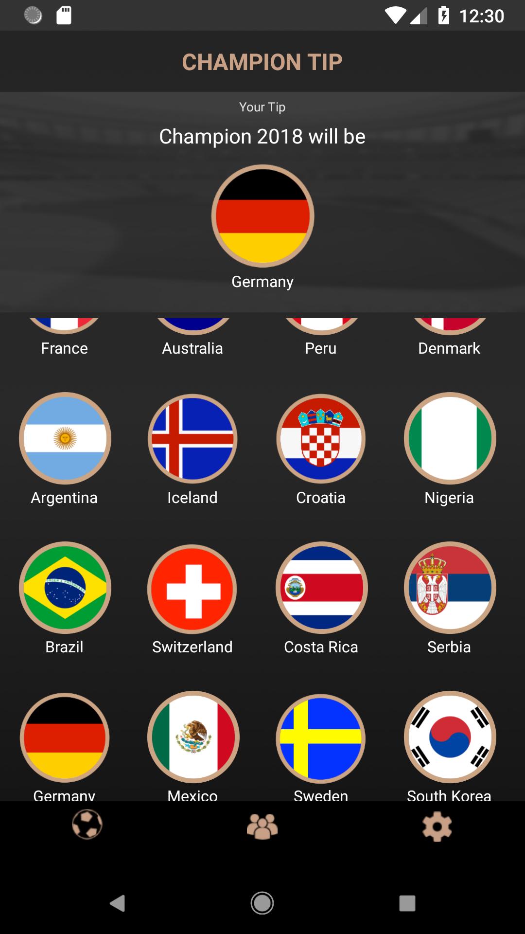 Captain Russia WM Betting Game