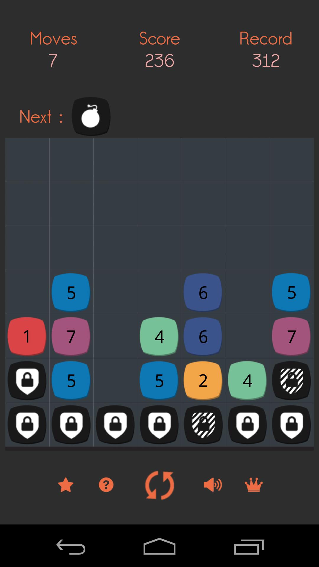 Eptatron: a math puzzle game